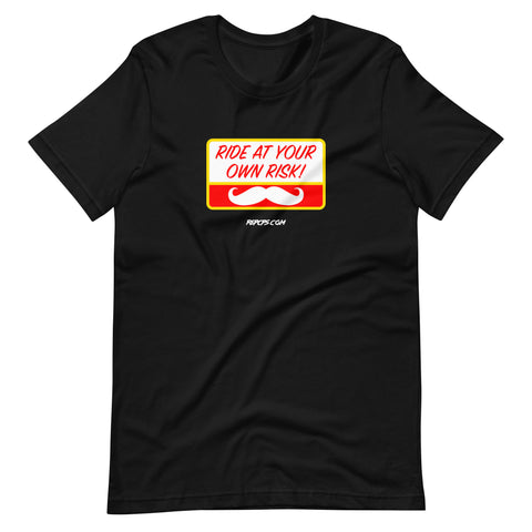 Ride At Your Own Risk! Tee - Big and Tall