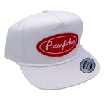 Pussylicker White Classic Snapback Hat