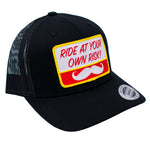 Ride At Your Own Risk! Curved Snapback Hat