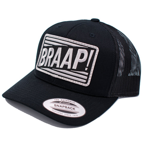 BRAAP! Curved Snapback Hat