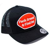 Find Out Curved Snapback Hat