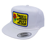 Free Hugs White Classic Snapback Hat