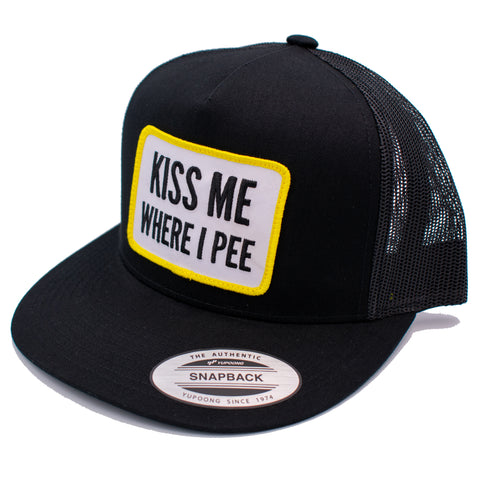 Kiss Me Snapback Hat