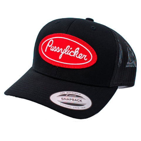 Pussylicker Curved Snapback Hat
