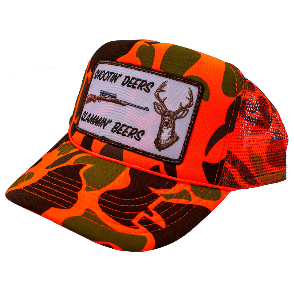 Shootin' Deers and Slammin' Beers Foam Front Trucker RepCPS