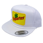 Squirter White Classic Snapback Hat